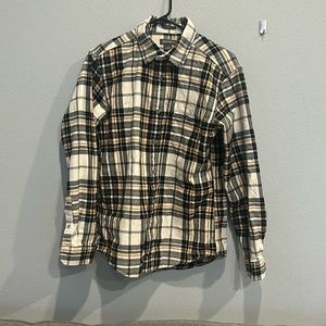 Men’s flannel long sleeve shirt, multiple colors.